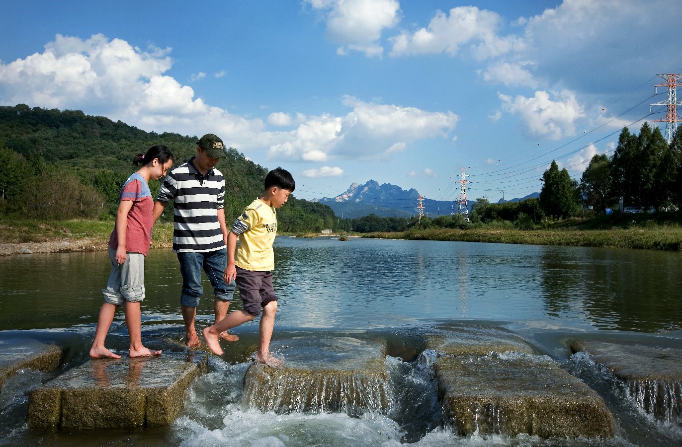Prize winners – Lee Samsuk – Gongneung-cheon with a View of Baekwundae